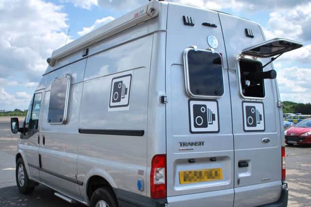 Mobile speed camera