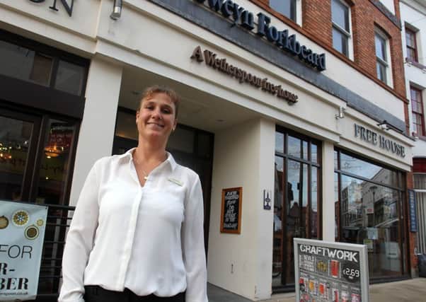 Amanda Fretwell is the new manager at The Sweyn Forkbeard Wetherspoons in Gainsborough.