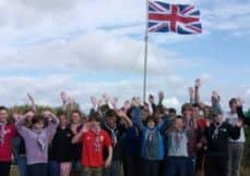 20 Explorer Scouts camped for the weekend on an island, 15 miles from Gainsborough.