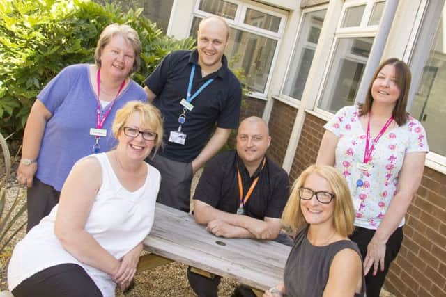 Staff at North Lincolnshire Homes.