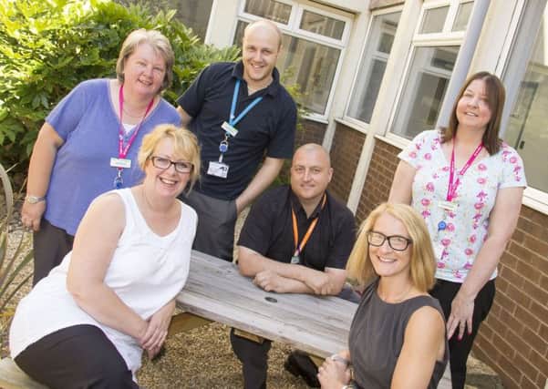 Staff at North Lincolnshire Homes.