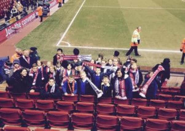 Bassetlaw MP John Mann took pupils from Dyscarr school in Langold to see Liverpool v Swansea at Anfield