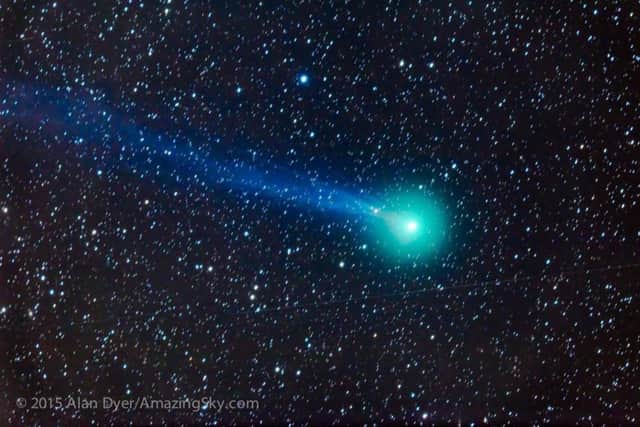 Lovejoy Comet. Photo: Alan Dyer/amazingsky.com/PA Wire