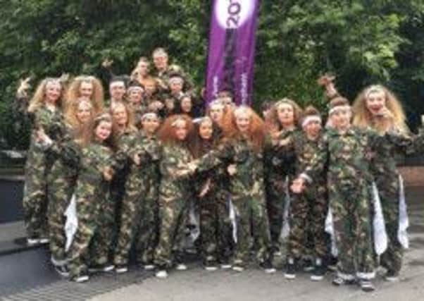 Street Beat pictured at the national dance competition U-Dance.
