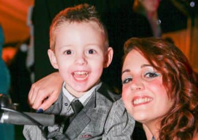 Award Ceremony Epworth. Lexys Legacy L>R Leo Palmer age 3, Siobhan Edge