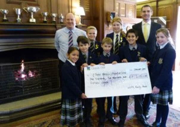 Friends and pupils at Ranby House School raised money for the Foundation set up in memory of former pupil Ethan Maull