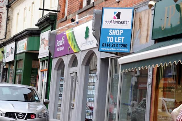 Worksop Town centre shops to let. Bridge Street.