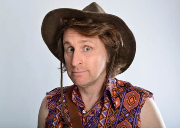 Milton Jones brings his new show Temple of Daft to the Baths Hall next week. Picture:  Steve Ullathorne