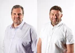 Dan Cluderay and Andy Needham
