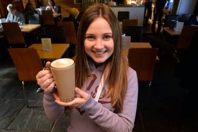 Guardian Freebie, free latte from Green Bean Coffe Shop