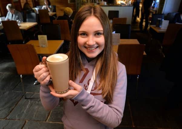 Guardian Freebie, free latte from Green Bean Coffe Shop
