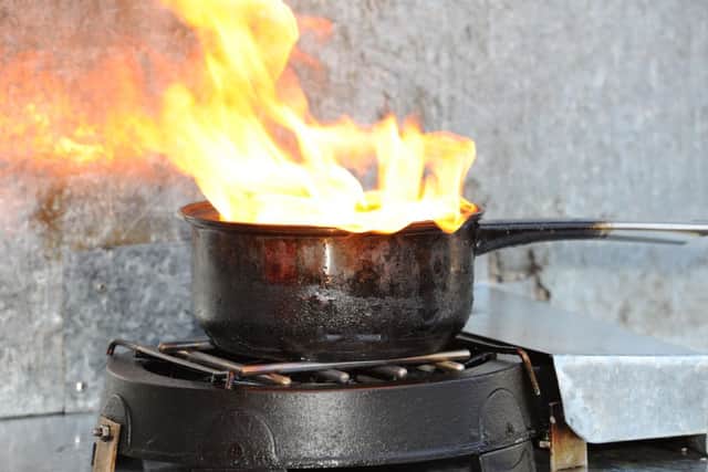 Firefighters have warned households to take care with chip pans.