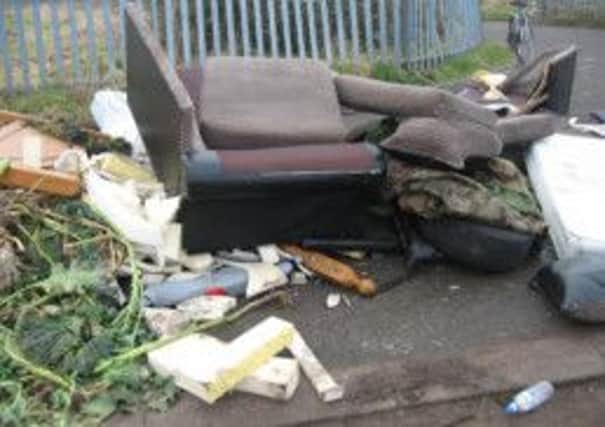 Some of the items that have been dumped on Rayton Lane include discarded furniture, a grubby mattress and a child's car seat