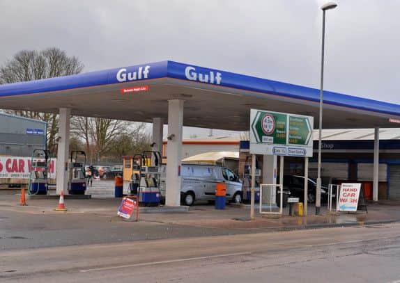 Petrol station on Lea Road, Gainsborough