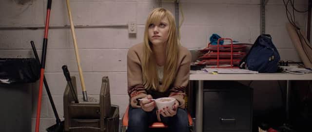 It Follows with Maika Monroe as Jay. See PA Feature FILM Film Reviews. Picture credit should read: PA Photo/Icon Film Distribution. WARNING: This picture must only be used to accompany PA Feature FILM Film Reviews.