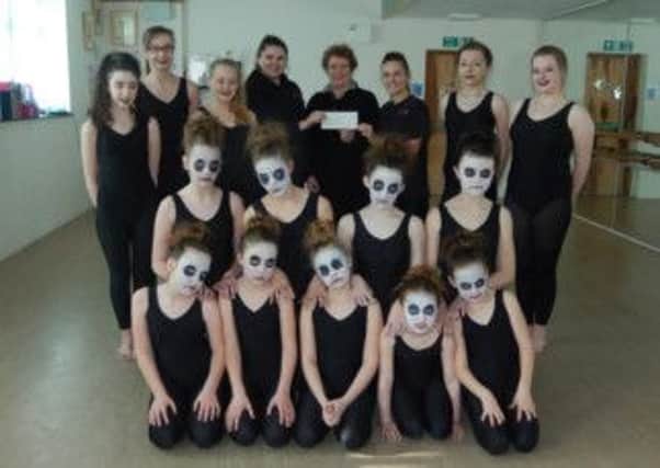 Pupils of Mistertons Everett-Fox School of Dance have been given £200 towards costumes by Coun Hazel Brand from her community grant budget