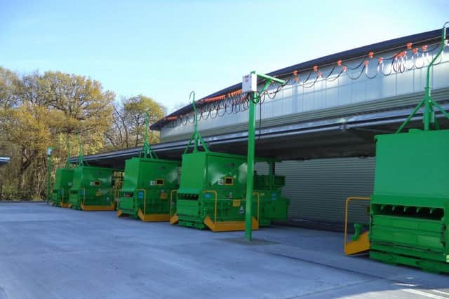 A new recycling centre is being built in Gainsborough