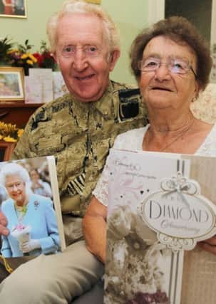 Peter and Maureen Booker from Creswell celebrated their Diamond Wedding Anniversary.
