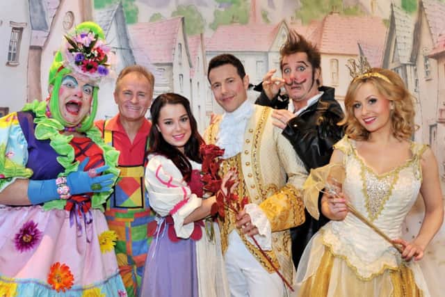 The cast of Beauty and the Beast.