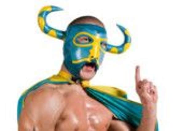 Mexican masked star El Ligero is part of the Megaslam Wrestling line-up in Worksop next month