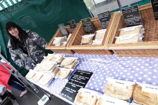 Caz Shepherd had been busy selling plenty of pies