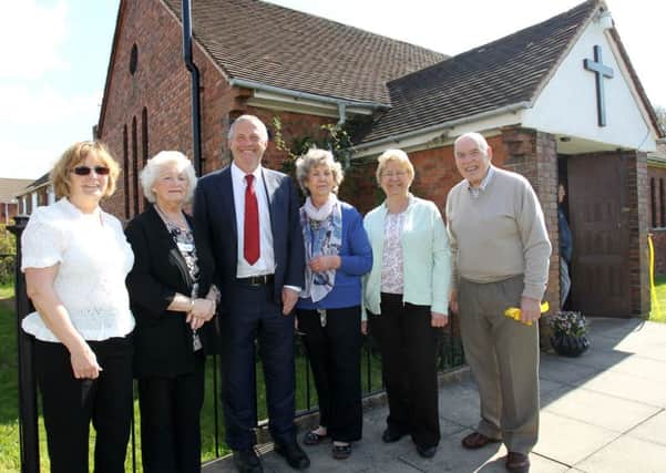 John Mann and members of the Langold community held a special day to re-open St Luke's Church. John Mann is pictured with Carol Bower, Joan Linacre, Pam Lake, Linda Whiting and Maurice Stocks.