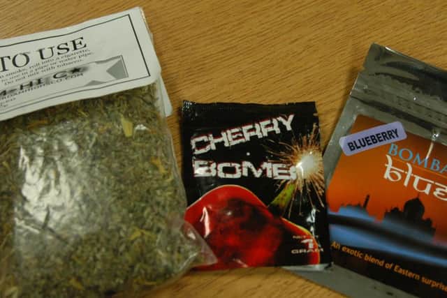 A selection of legal highs bought in Doncaster.