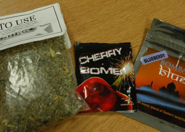 A selection of legal highs bought in Doncaster.