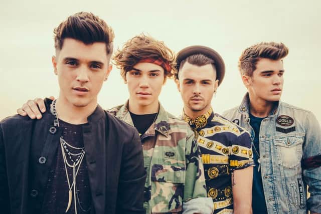 Union J will support The Vamps at Forest Live this summer. Picutre: Andrew Whitton