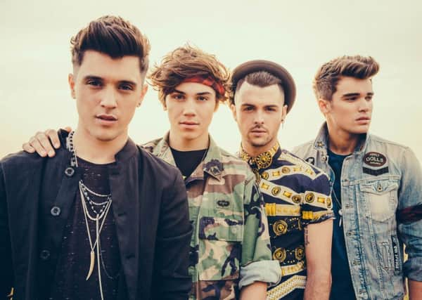 Union J will support The Vamps at Forest Live this summer. Picutre: Andrew Whitton