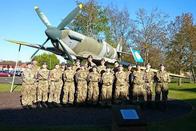 Cadets from Bawtry were among the team that completed the RAF Cosford Two-Day March challenge
