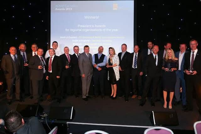 A1 Housing collected two awards at the Gas Safety Awards
