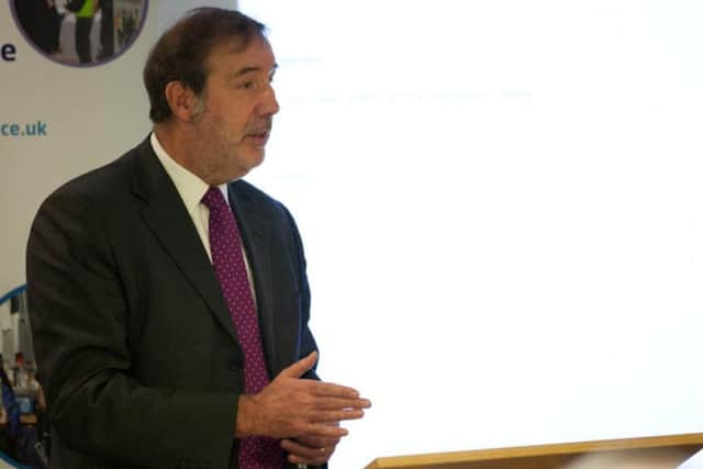 Police and Crime Commissioner Paddy Tipping