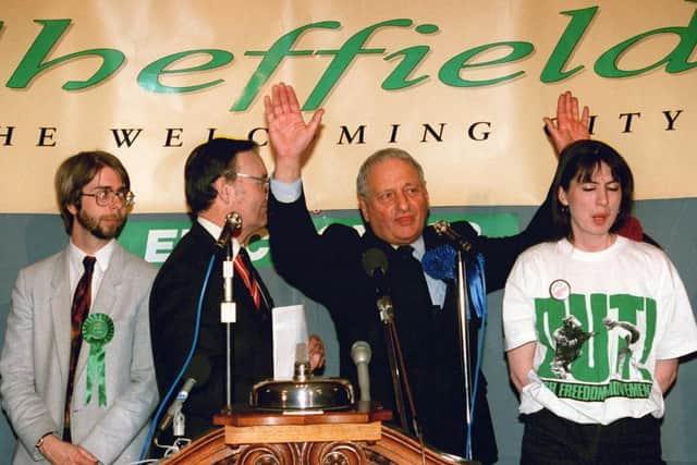 Irvine Patnick after the 1992 election success