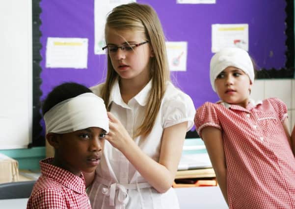 St John Ambulance is urging schools across Lincolnshire to be part of its Big First Aid Lesson on 12th June