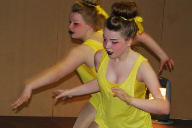 Dancers from the Everett-Fox School of Dance in Misterton rehearsing for Can You Dance? in Nottingham this month