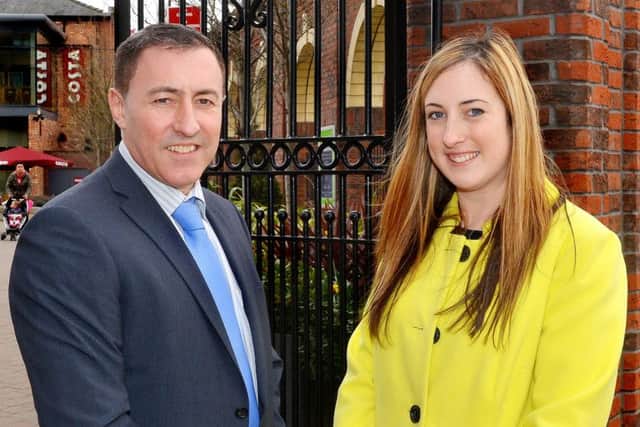Richard Kane with Alison Hall