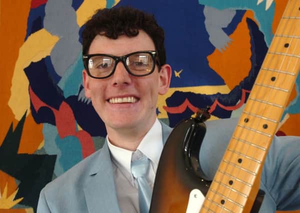 Andrew Morley is playing Buddy Holly for the Past Masters at Gainsborough this weekend