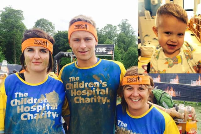 Emily, Jack and Sally took on the challenge to support three-year-old Alfie