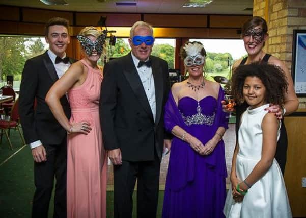 Masquerade ball in aid of Macmillan Cancer Support. Photo courtesy of Adam Winfield of through-the-lens.co.uk.