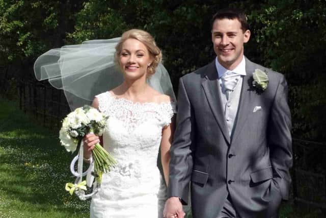 The happy couple.