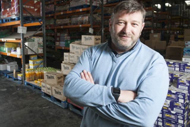 Dan Cluderay who was rejected by Dragons Den and now runs Approved foods with a multi million pound turnover Picture Dean Atkins