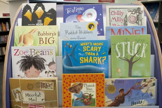 A range of books helping children with their literacy