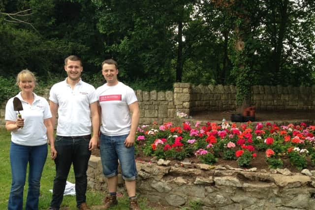 The Sills and Betteridge team working hard on Morton Corner