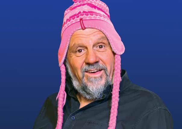 Comedian Jethro has cancelled his Baths Hall date