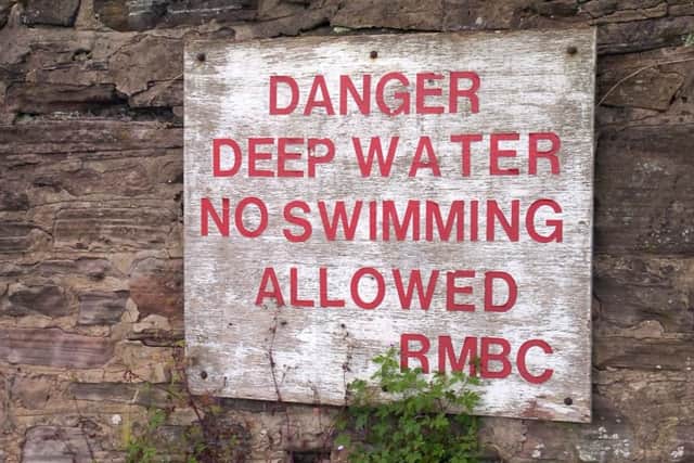People have been warned about the dangers of swimming in rivers and reservoirs