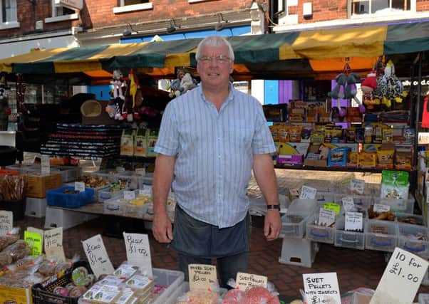 Dave Shaw is retiring from his pet food market stall after 25 Years