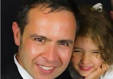 Paul Verrico and his daughter Lucia.