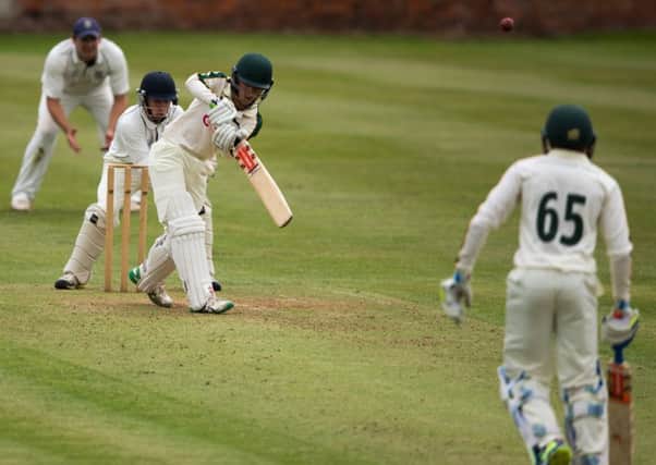 Kimberley v Notts AcademyCricket - Connor Marshall batting for Notts Academy - Photo By James Williamson