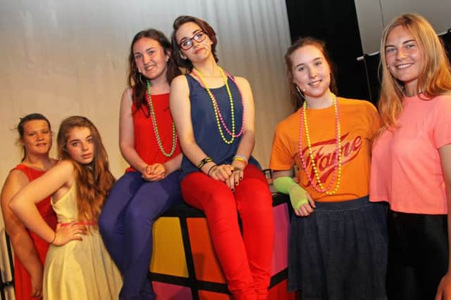 A scene from Back to the 80s at Trinity Academy